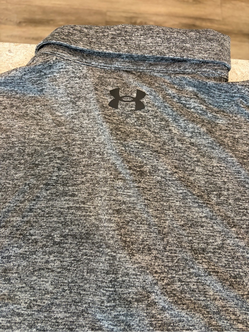 Under Armour Men’s Gray Heather Performance Polo-XL - Picture 8 of 9